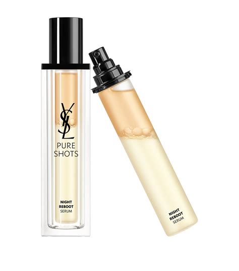 YSL Beauty Pure Shots Night Reboot Serum review: We saw 